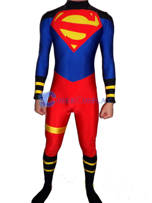 Superman Cosplay Costume Catsuit